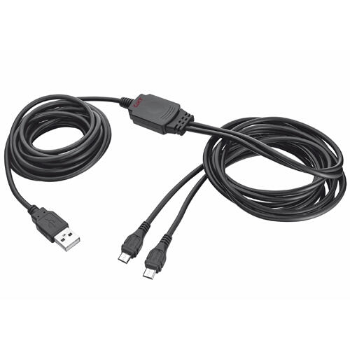 Charge & Play kabel PS4 - oplad to controllere samtidigt
