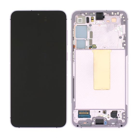 Original Samsung Galaxy S23 Plus Skærm med LCD Display - Lavendel