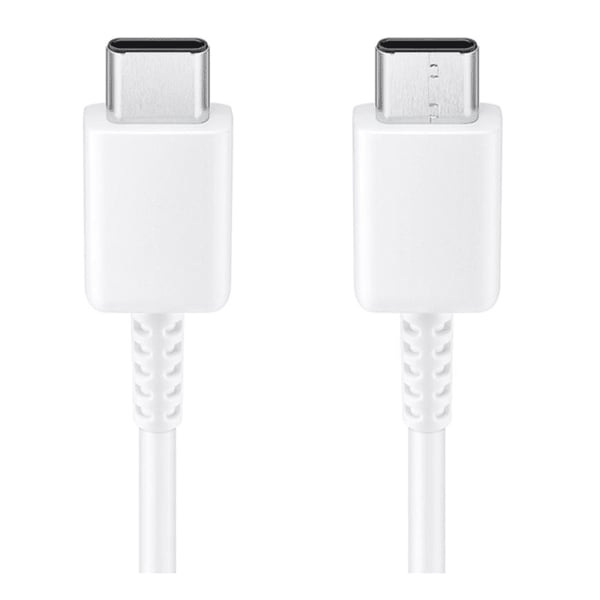 Alkuperäinen Samsung USB-C–USB-C-kaapeli 3A – 1,8 m – Valkoinen