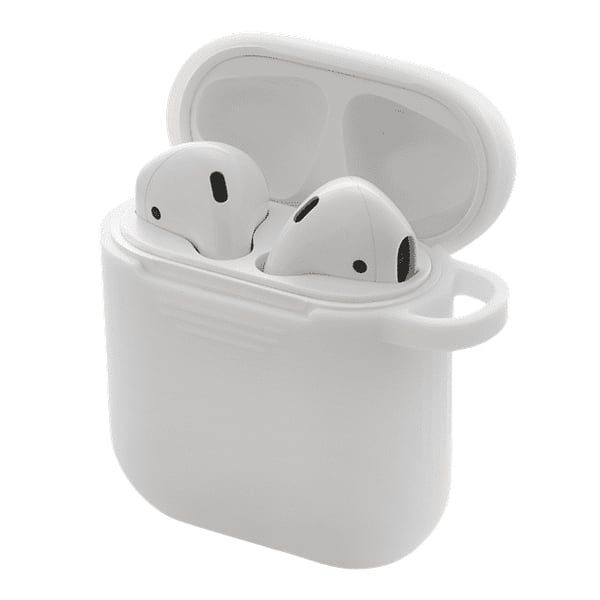 Deltaco Silikonikotelo Apple AirPods - Kuulokkeille - Valkoinen