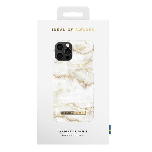 iDeal Fashion Cover til iPhone 12/12 Pro - Golden Pearl Marble