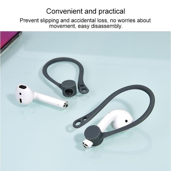 Ørekroge Anti-tabt til AirPods - Sort
