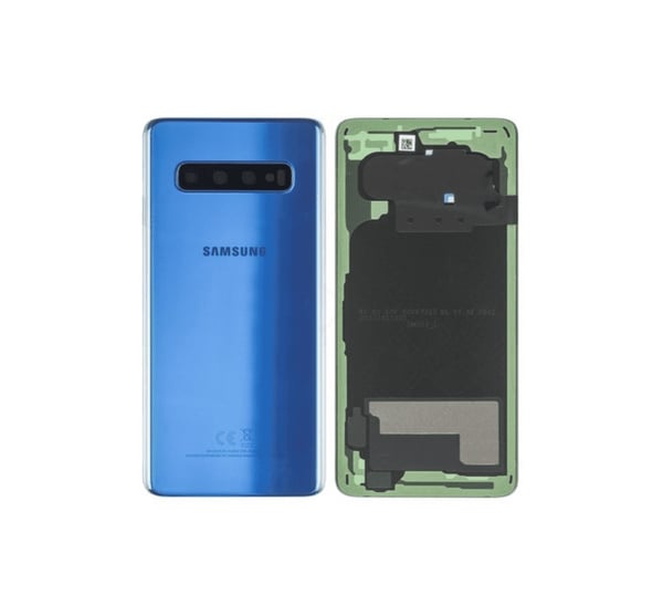 Samsung Galaxy S10 Takakansi Teipillä - Prism Sininen