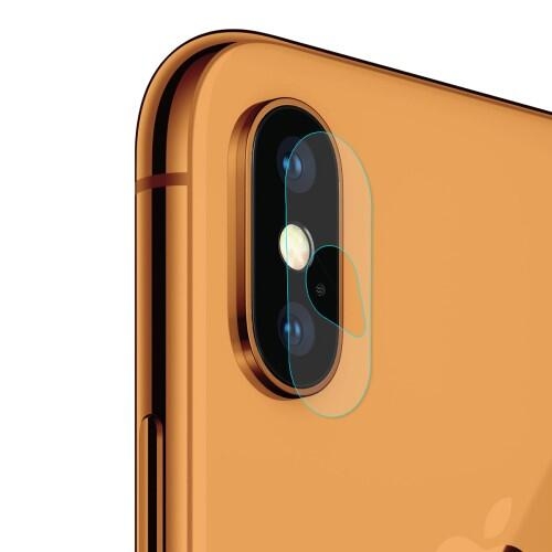 HAT PRINCE Linsebeskyttelse i Hærdet Glas til iPhone XS Max