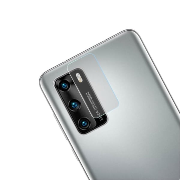 Kattava linssisuoja karkaistua lasia Huawei P40:lle