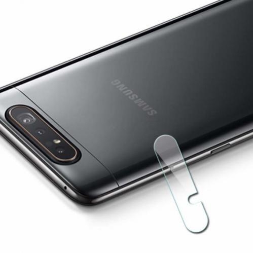 Linsebeskyttelse i hærdet glas til Samsung Galaxy A80