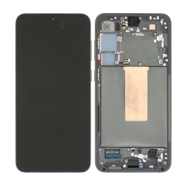 Original Samsung Galaxy S23 Plus Skærm med LCD Display - Grøn