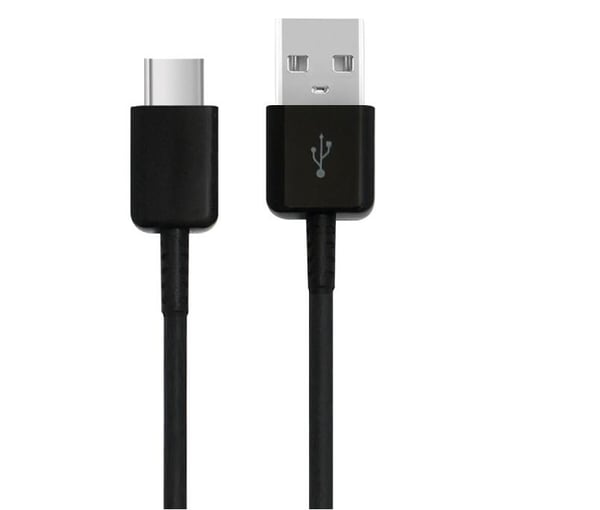 SiGN USB-C-kaapeli Samsung Galaxy S8 / S8 Plus 1,2 m - Musta