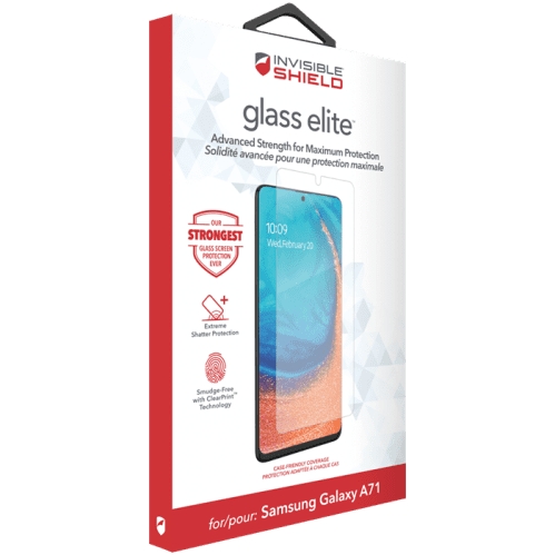 Zagg InvisibleShield Glass Elite Skærmbeskytter i Hærdet Glas til Samsung Galaxy A71