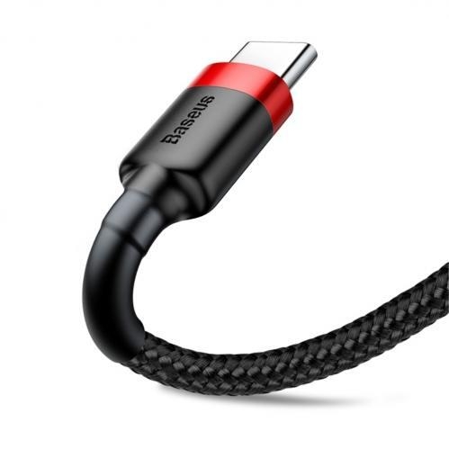 Baseus Cafule USB-C -kaapeli 3A 0,5 m - Musta
