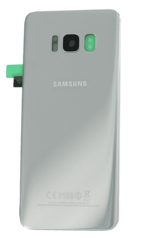Samsung Galaxy S8 Bagside med tape - Sølv