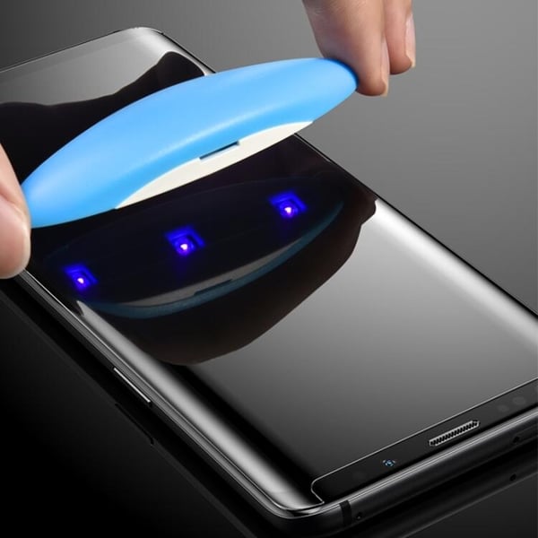 Samsung Galaxy S9 Plus MOCOLO UV -näytönsuoja 3D-karkaistua lasia