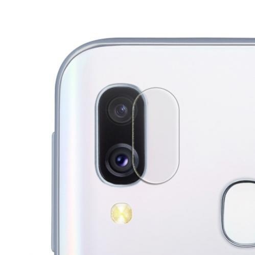 Linsebeskyttelse i hærdet glas til Samsung Galaxy A40