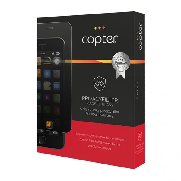 Copter Privacy Glass Curved til iPhone 6, 7, 8, SE 2