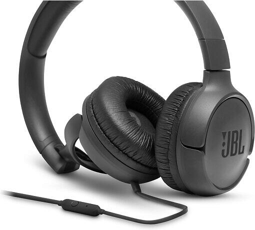 Alkuperäiset JBL Tune 500 On-ear -kuulokkeet - Musta
