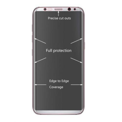 HAT PRINCE kokonaisvaltainen näytönsuoja Samsung Galaxy S8:lle