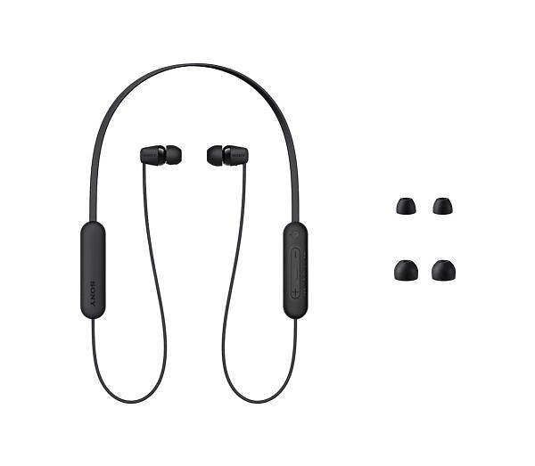 Original Sony WI-C100 Trådløse In Ear - Sort