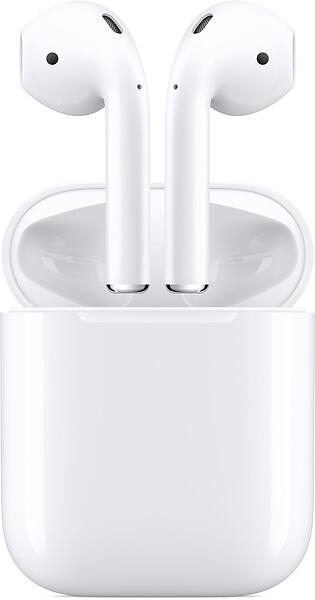 Apple AirPods (2nd Generation) Wireless In-ear med Lightning Laddningsetui - Begagnad i Bra Skick - Original