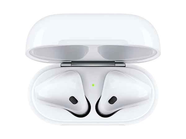 Apple AirPods (2nd Generation) Wireless In-ear med Lightning Laddningsetui - Begagnad i Bra Skick - Original