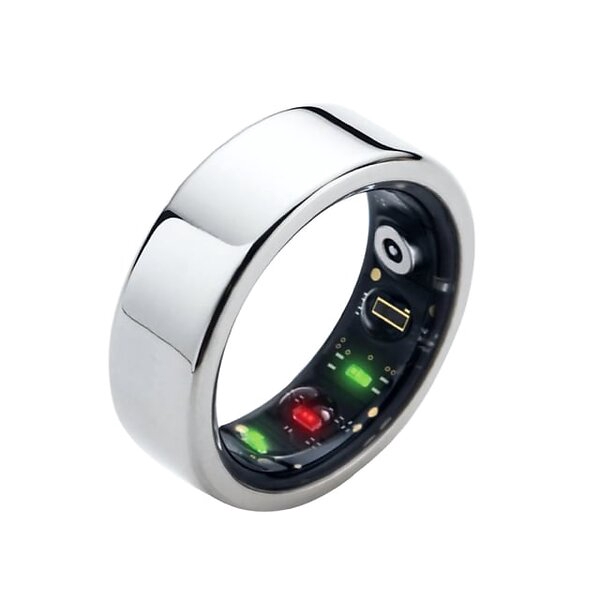 Haale Smart Ring Koko 10 - 2 Vuoden Takuu Täysin Uusi Käyttämätön - Hopea - Alkuperäinen Haale Smart Ring Koko 10 - 2 Vuoden Takuu Täysin Uusi Käyttämätön - Hopea - Alkuperäinen