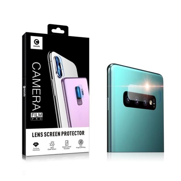 Samsung Galaxy S10 MOCOLO Linsebeskyttelse i Hærdet Glas