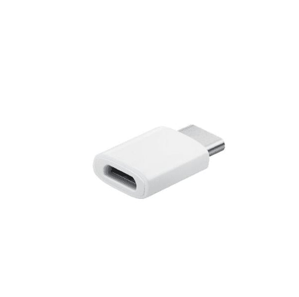 Alkuperäinen Samsung USB-sovitin Micro-USB - USB-C - Valkoinen