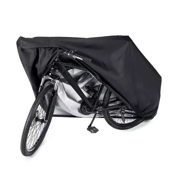 Vandtæt XL-beskyttelse til grill, cykel, motorcykel, havemøbler - Sort