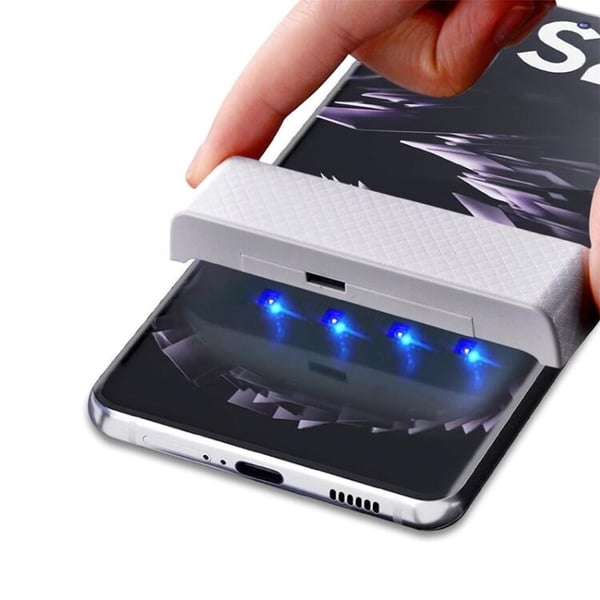 Samsung Galaxy S21 Ultra UV -näytönsuoja 3D-karkaistua lasia