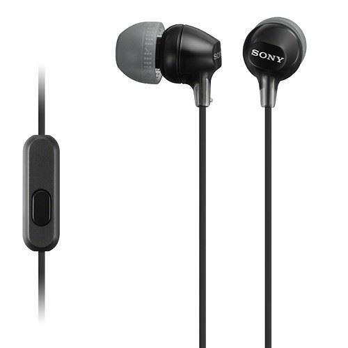Originale Sony in-ear hovedtelefoner MDR-EX15APBC - Sort