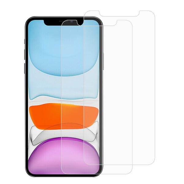 Skærmbeskytter 0.3mm i Hærdet Glas til iPhone 12/12 Pro, 2-pak