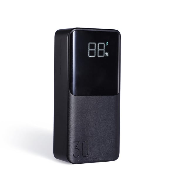 SiGN Super Charge LED Powerbank 30.000mAh, 22.5W - Sort | CDON