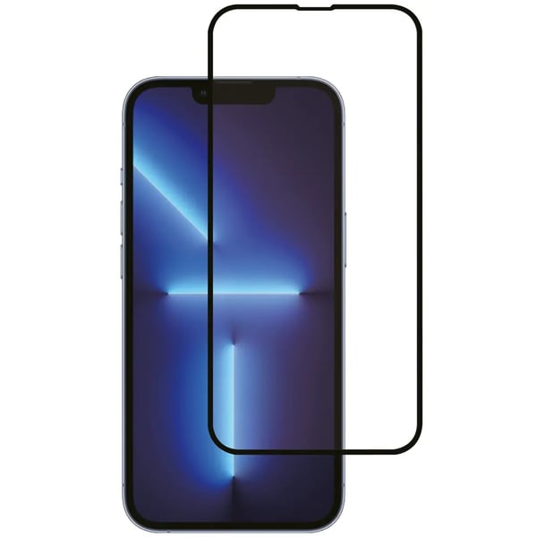 Champion Karkaistu lasi näytönsuoja iPhone 13 Pro Max - Musta