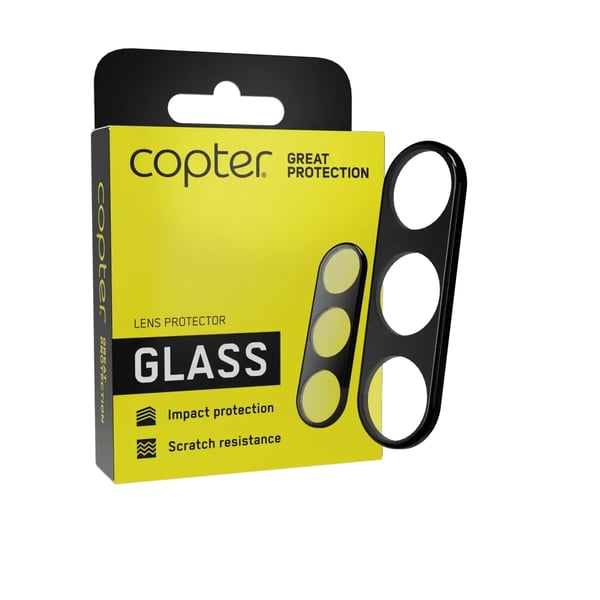 Copter iPhone 16 / 16 Plus Exoglass Lens Linsskydd
