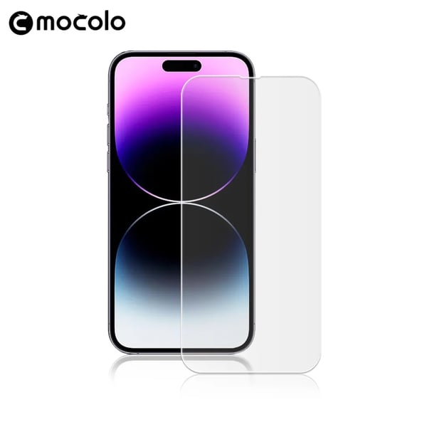 MOCOLO 2.5D Karkaistu lasi näytönsuoja iPhone 15 Pro -puhelimelle