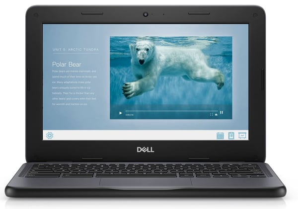 Dell Chromebook 3100 Intel Celeron/11.6"/64GB/4GB Begagnad i Nyskick - 6 Månader År Garanti