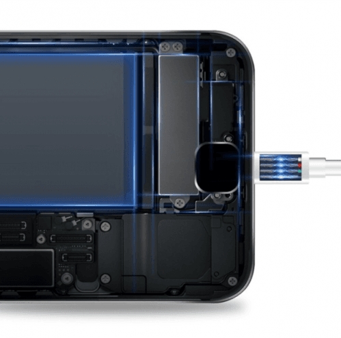 SiGN SuperCharge USB-C -kaapeli 5A 2 m - Valkoinen