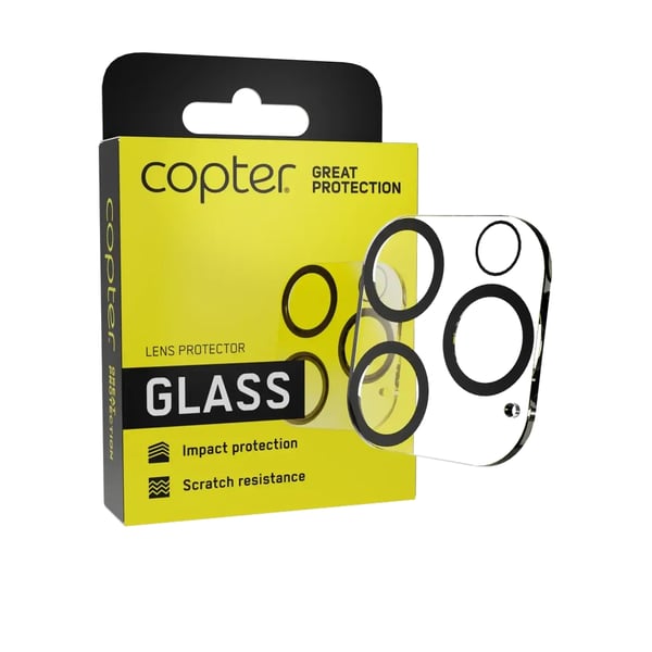 Copter Exoglass Linssisuoja iPhone 15 / iPhone 15 Plus