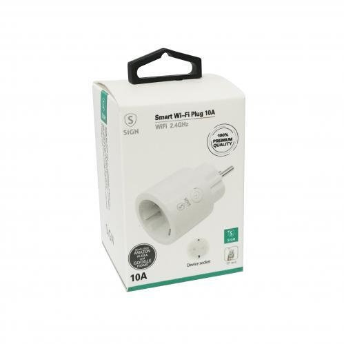 SiGN Smart Home Smart Plug WiFi 10A - 3-pak