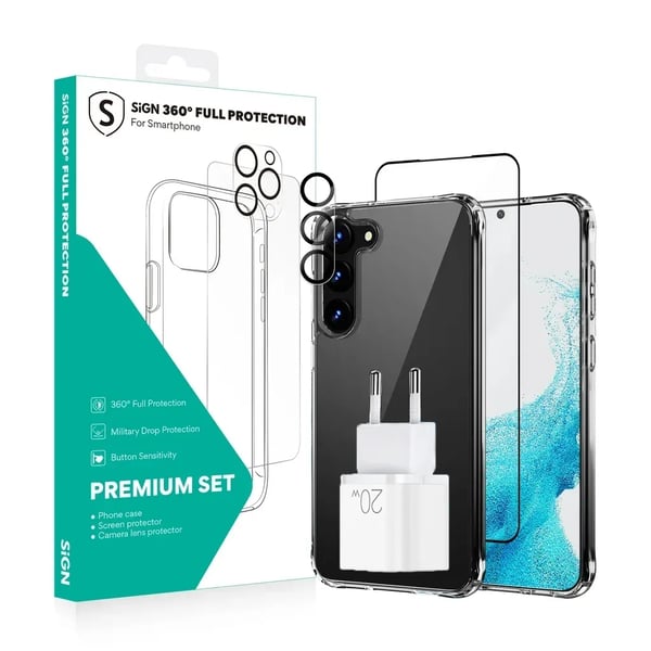 SiGN Star Series 4-i-1 Pakke til Samsung Galaxy S22 Plus