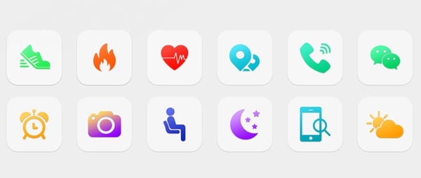SiGN Smartwatch Android/iOS IP68 - Sort