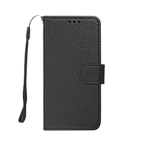 Samsung Galaxy S10e SM-G970F Flip Stand Nahkalompakkokotelo - Musta