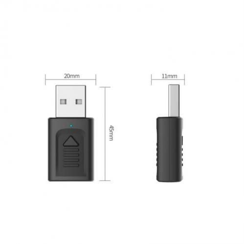 Bluetooth-vastaanotin ja -lähetin autoon/hifiin/tietokoneeseen jne. - USB/AUX