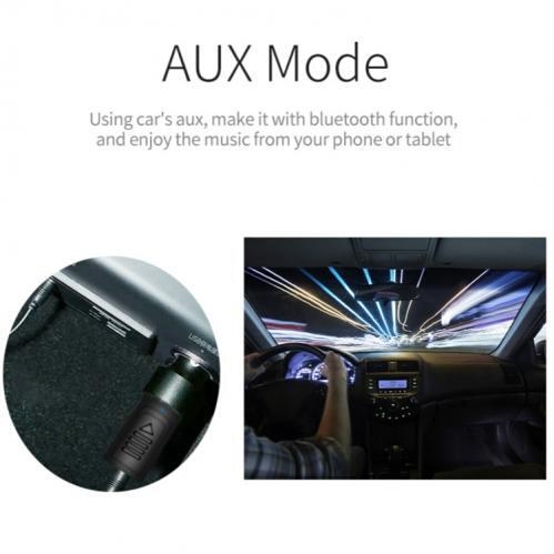 Bluetooth-vastaanotin ja -lähetin autoon/hifiin/tietokoneeseen jne. - USB/AUX