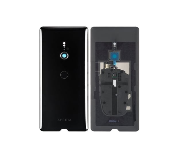 Sony Xperia XZ3 Bagside med tape - Sort - Original