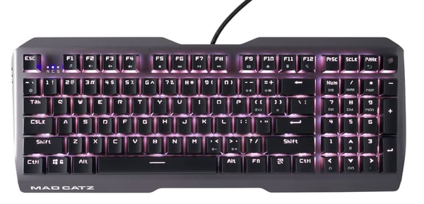 Mad Catz S.T.R.I.K.E. 13 Mechanical -pelinäppäimistö, musta - US-asettelu