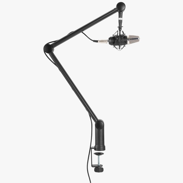 Alterzone Arm M1 Professionell mikrofonarmstativ, svart