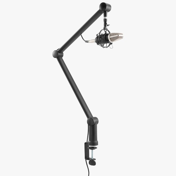 Alterzone Arm M1 Professionell mikrofonarmstativ, svart