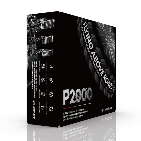 Simagic P2000 Hydraulic Pedal Set 200kg