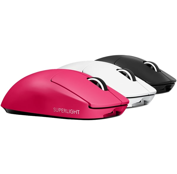 Logitech G PRO X Superlight Trådløs Gamingmus, magenta