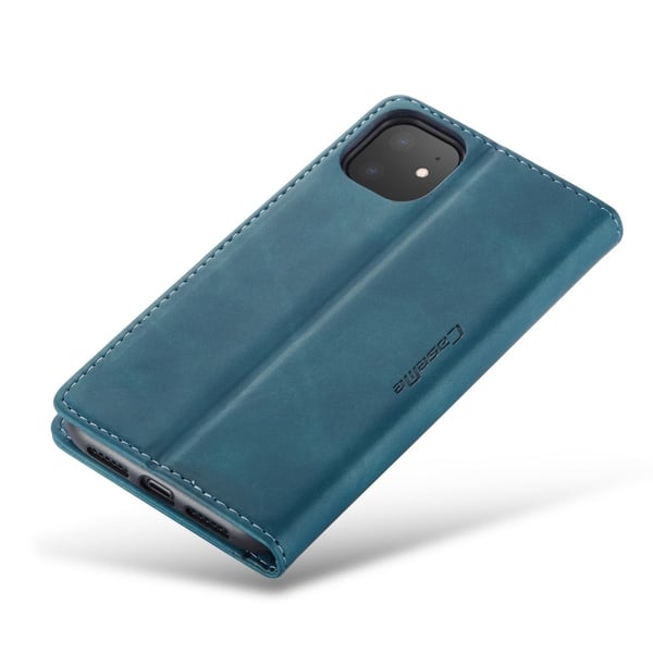 CaseMe Retro Plånboksfodral iPhone 11 Blå